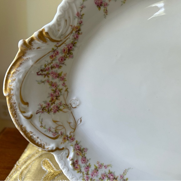 Antique Haviland Limoges, Schleiger 145 Large Platter, Collectible, French - Picture 14 of 15